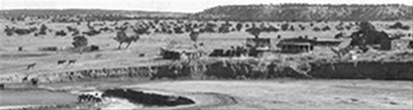 Hubbell homestead from Hubbell hill.